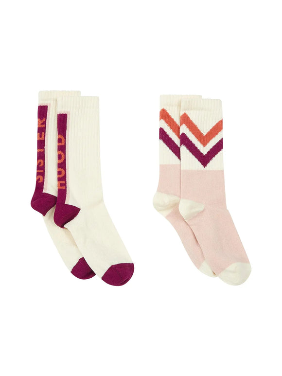 Chaussettes Hundred Pieces Pack x2 Sister Sporty - thegang-online