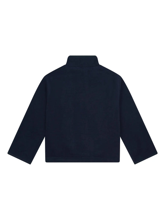 Sweat Polaire Hundred Pieces Zipped Navy - thegang-online